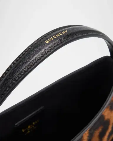 Givenchy Voyou Nano Leopard-Print Ponyhair Top-Handle Bag | Thumbnail 6 Givenchy Voyou Nano Leopard-Print Ponyhair Top-Handle Bag | Thumbnail 6