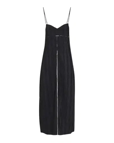 Simkhai Leah Textured Sleeveless Midi Dress | Thumbnail 1 Simkhai Leah Textured Sleeveless Midi Dress | Thumbnail 1