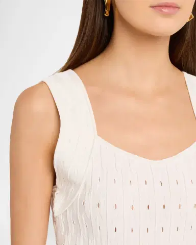 SIMKHAI Gentry Knit Tank Top | Thumbnail 5 SIMKHAI Gentry Knit Tank Top | Thumbnail 5