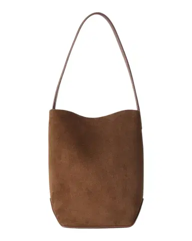 The Row Park Small North-South Tote Bag in Suede | Thumbnail 1 The Row Park Small North-South Tote Bag in Suede | Thumbnail 1