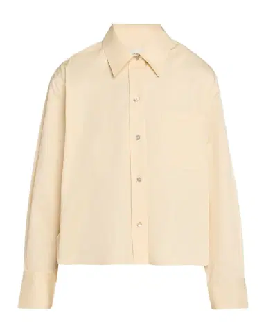 Vince Cropped Long-Sleeve Shirt | Thumbnail 1 Vince Cropped Long-Sleeve Shirt | Thumbnail 1