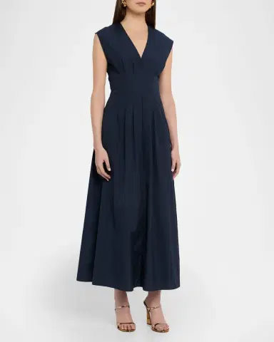 rag & bone Ines Sleeveless Poplin Maxi Dress | Thumbnail 4 rag & bone Ines Sleeveless Poplin Maxi Dress | Thumbnail 4