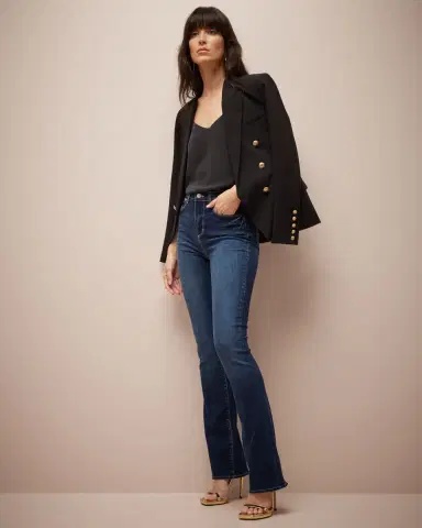 L 'AGENCE Selma High Rise Baby Bootcut Jeans | Thumbnail 3 L 'AGENCE Selma High Rise Baby Bootcut Jeans | Thumbnail 3