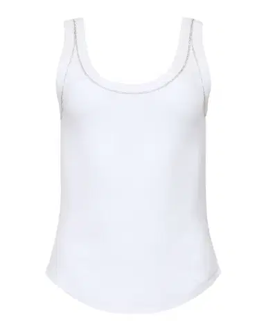 Cinq à Sept Wilma Embellished Stitch Tank Top | Thumbnail 1 Cinq à Sept Wilma Embellished Stitch Tank Top | Thumbnail 1