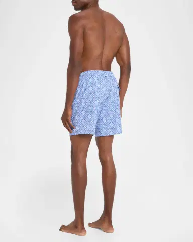 Peter Millar Men 's Santorini Tiles Swim Trunks | Thumbnail 3 Peter Millar Men 's Santorini Tiles Swim Trunks | Thumbnail 3