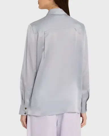 Zimmermann Luna Satin Shirt | Thumbnail 3 Zimmermann Luna Satin Shirt | Thumbnail 3