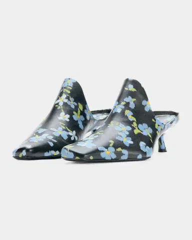 Loewe 45mm Emily Floral Leather Mules | Thumbnail 7 Loewe 45mm Emily Floral Leather Mules | Thumbnail 7