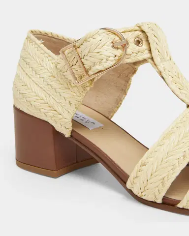 Gabriela Hearst Lyle Raffia Block-Heel Sandals | Thumbnail 5 Gabriela Hearst Lyle Raffia Block-Heel Sandals | Thumbnail 5