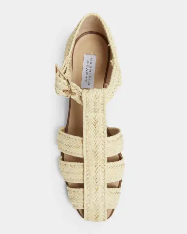 Gabriela Hearst Lyle Raffia Block-Heel Sandals | Thumbnail 6 Gabriela Hearst Lyle Raffia Block-Heel Sandals | Thumbnail 6