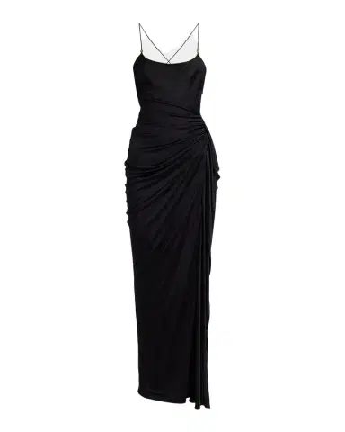 Versace Draped Open-Back Gown | Thumbnail 1 Versace Draped Open-Back Gown | Thumbnail 1