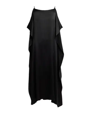 The Row Kylo Draped Silk Maxi Dress | Thumbnail 1 The Row Kylo Draped Silk Maxi Dress | Thumbnail 1