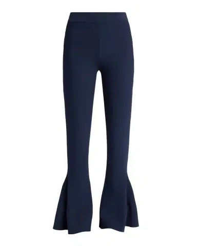 Stella McCartney Compact Knit Peplum Flare Pants | Thumbnail 1 Stella McCartney Compact Knit Peplum Flare Pants | Thumbnail 1