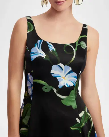 LEO LIN Serafina Printed Sleeveless A-Line Maxi Dress | Thumbnail 7 LEO LIN Serafina Printed Sleeveless A-Line Maxi Dress | Thumbnail 7
