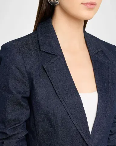 Cinq a Sept Roxie Le Petit Denim Blazer | Thumbnail 5 Cinq a Sept Roxie Le Petit Denim Blazer | Thumbnail 5