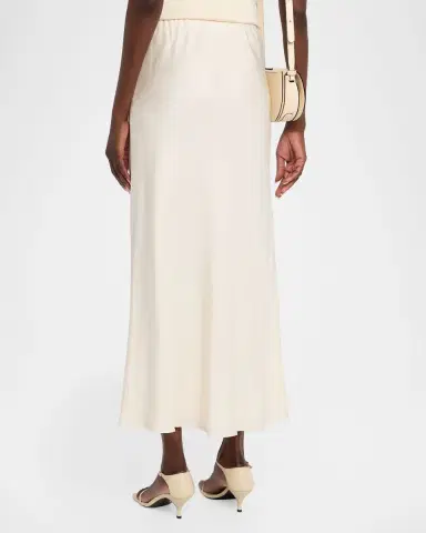 Toccin Heidi Bias-Cut Silk Slip Skirt | Thumbnail 3 Toccin Heidi Bias-Cut Silk Slip Skirt | Thumbnail 3
