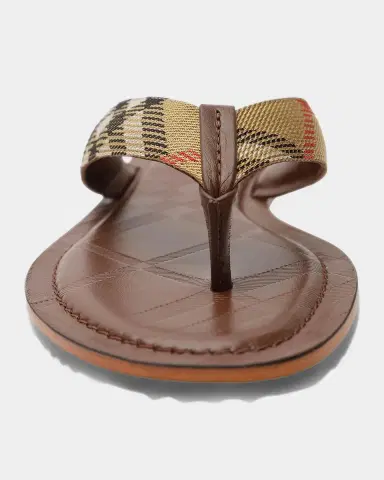 Burberry Pavillon Signature Check Sandals | Thumbnail 2 Burberry Pavillon Signature Check Sandals | Thumbnail 2