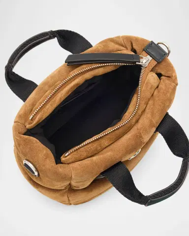 Moncler Caradoc Micro Suede Tote Bag | Thumbnail 5 Moncler Caradoc Micro Suede Tote Bag | Thumbnail 5