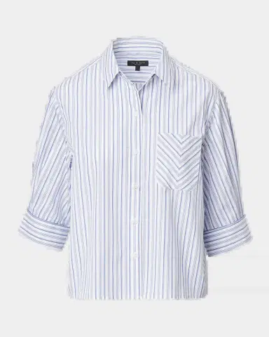 rag & bone Lucia Striped Cotton Poplin Shirt | Thumbnail 2 rag & bone Lucia Striped Cotton Poplin Shirt | Thumbnail 2
