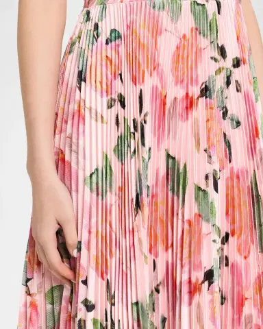 As It May Ella Strapless Pleated Floral-Print Satin Gown | Thumbnail 5 As It May Ella Strapless Pleated Floral-Print Satin Gown | Thumbnail 5