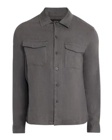 Vince Men 's Linen Garage Button-Down Shirt | Thumbnail 1 Vince Men 's Linen Garage Button-Down Shirt | Thumbnail 1