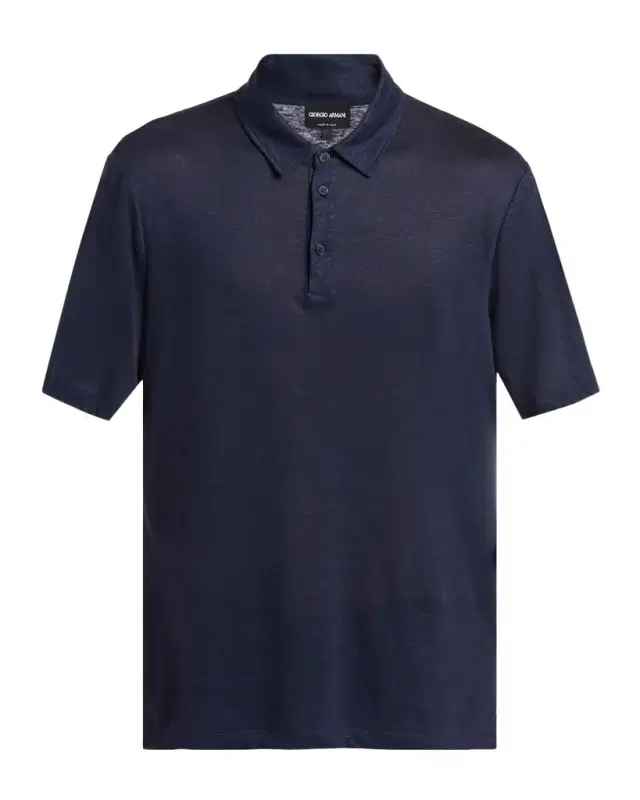 Men 's Linen Classic-Fit Polo Shirt Men 's Linen Classic-Fit Polo Shirt