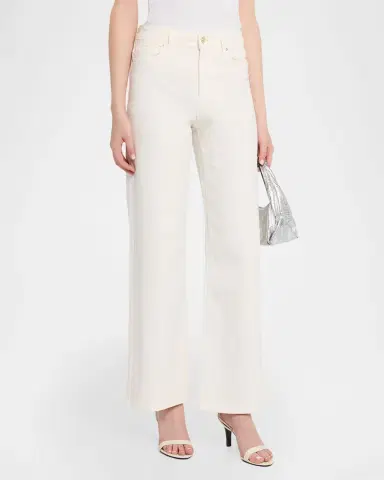 PAIGE Anessa 31" Wide-Leg Jeans | Thumbnail 4 PAIGE Anessa 31" Wide-Leg Jeans | Thumbnail 4