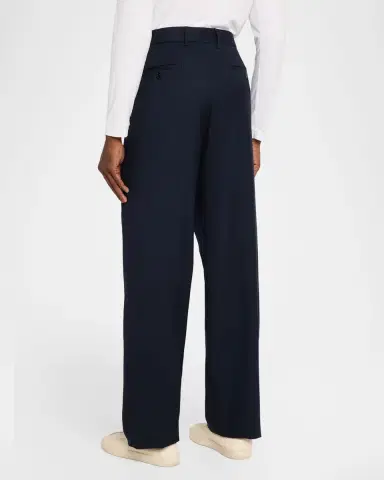 Giorgio Armani Cashmere Straight-Leg Tailored Pants | Thumbnail 3 Giorgio Armani Cashmere Straight-Leg Tailored Pants | Thumbnail 3