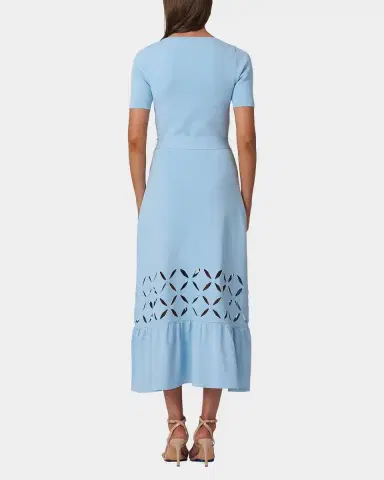 Shoshanna Pendelton Cutout Knit Midi Dress | Thumbnail 3 Shoshanna Pendelton Cutout Knit Midi Dress | Thumbnail 3