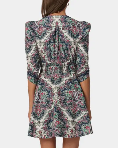 Shoshanna Natalya Floral-Print Mini Dress | Thumbnail 3 Shoshanna Natalya Floral-Print Mini Dress | Thumbnail 3