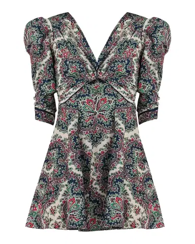 Shoshanna Natalya Floral-Print Mini Dress | Thumbnail 1 Shoshanna Natalya Floral-Print Mini Dress | Thumbnail 1