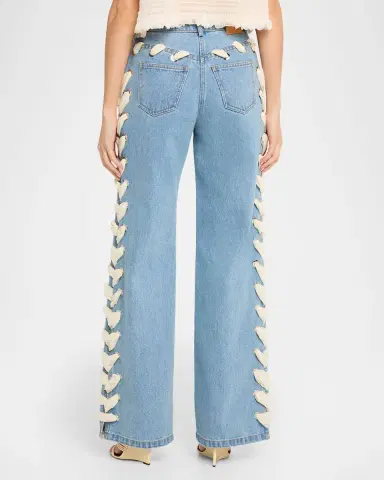 AKNVAS Lyd Laced Denim Trousers | Thumbnail 3 AKNVAS Lyd Laced Denim Trousers | Thumbnail 3