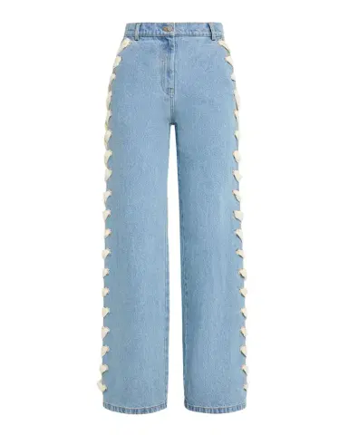 AKNVAS Lyd Laced Denim Trousers | Thumbnail 1 AKNVAS Lyd Laced Denim Trousers | Thumbnail 1