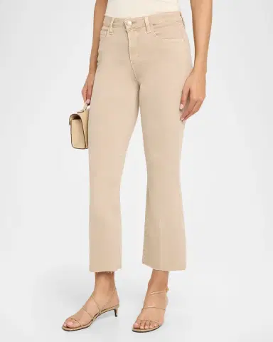 L'Agence Kendra High-Rise Crop Flare Jeans | Thumbnail 4 L'Agence Kendra High-Rise Crop Flare Jeans | Thumbnail 4