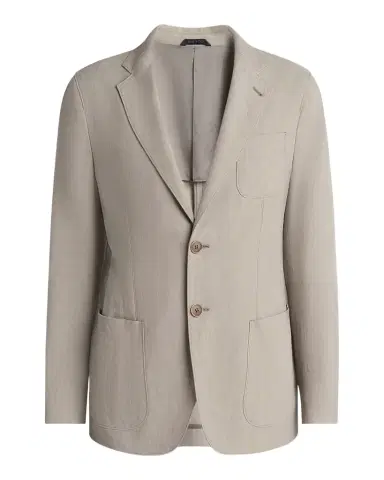 Giorgio Armani Men's Linen Upton Jacket | Thumbnail 1 Giorgio Armani Men's Linen Upton Jacket | Thumbnail 1