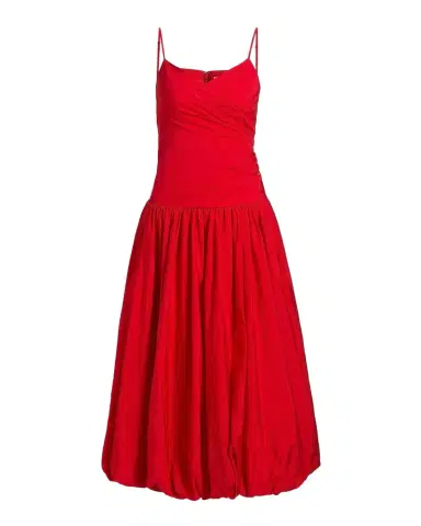Cinq à Sept Fia Drop-Waist Bubble Midi Dress | Thumbnail 1 Cinq à Sept Fia Drop-Waist Bubble Midi Dress | Thumbnail 1