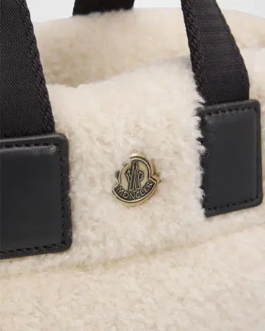 Moncler Caradoc Micro Teddy Tote Bag | Thumbnail 6 Moncler Caradoc Micro Teddy Tote Bag | Thumbnail 6