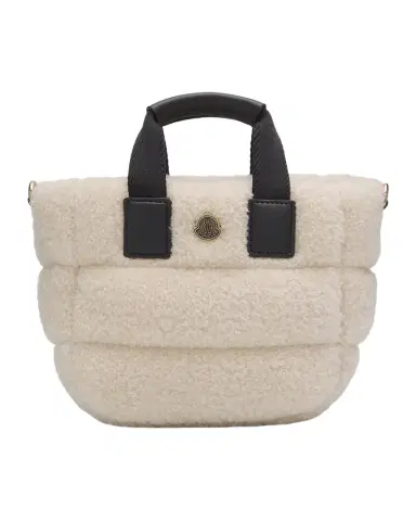 Moncler Caradoc Micro Teddy Tote Bag | Thumbnail 1 Moncler Caradoc Micro Teddy Tote Bag | Thumbnail 1