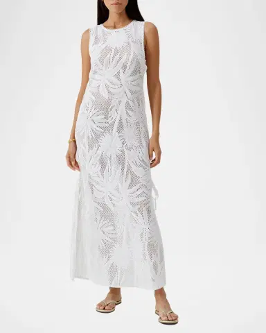 Melissa Odabash Jada Palm Lace Maxi Dress | Thumbnail 2 Melissa Odabash Jada Palm Lace Maxi Dress | Thumbnail 2