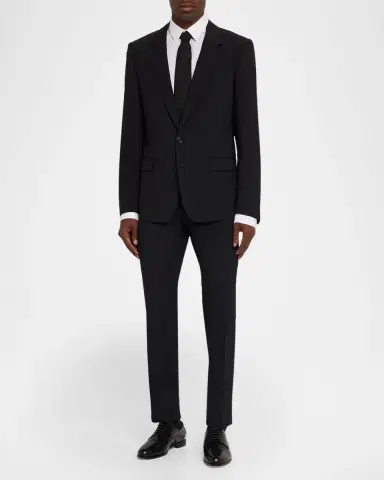 Dolce & Gabbana Men's Wool Martini-Fit Two-Piece Suit | Thumbnail 2 Dolce & Gabbana Men's Wool Martini-Fit Two-Piece Suit | Thumbnail 2
