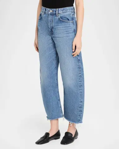 FRAME The Bubble Crop Jeans | Thumbnail 4 FRAME The Bubble Crop Jeans | Thumbnail 4