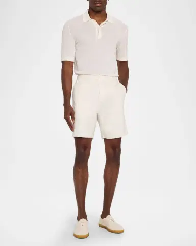Bugatchi Men 's Aerolinen Drawstring Shorts | Thumbnail 2 Bugatchi Men 's Aerolinen Drawstring Shorts | Thumbnail 2