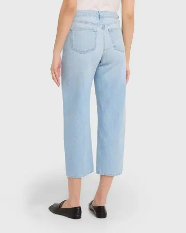 L 'AGENCE Mallis High-Rise Bow-Leg Jeans | Thumbnail 3 L 'AGENCE Mallis High-Rise Bow-Leg Jeans | Thumbnail 3