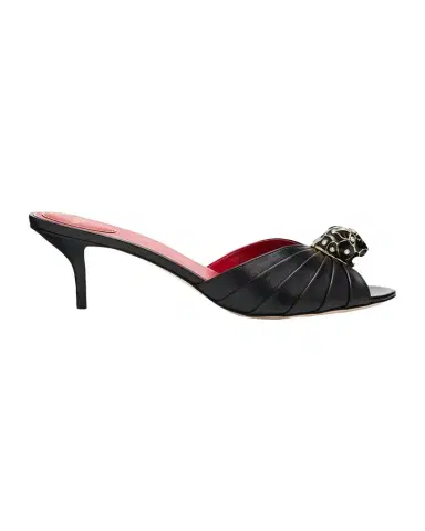 Valentino Garavani 55mm Pas De Chat Leather Mules | Thumbnail 1 Valentino Garavani 55mm Pas De Chat Leather Mules | Thumbnail 1