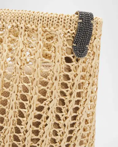 Brunello Cucinelli BC Duo Techno Raffia Tote Bag | Thumbnail 6 Brunello Cucinelli BC Duo Techno Raffia Tote Bag | Thumbnail 6