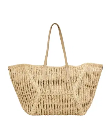 Brunello Cucinelli BC Duo Techno Raffia Tote Bag | Thumbnail 1 Brunello Cucinelli BC Duo Techno Raffia Tote Bag | Thumbnail 1
