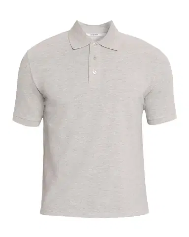 Saint Laurent Men's Embroidered Cassandre Cotton Polo Shirt | Thumbnail 1 Saint Laurent Men's Embroidered Cassandre Cotton Polo Shirt | Thumbnail 1