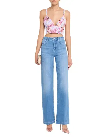 L 'AGENCE Clayton High Rise Wide-Leg Jeans | Thumbnail 1 L 'AGENCE Clayton High Rise Wide-Leg Jeans | Thumbnail 1