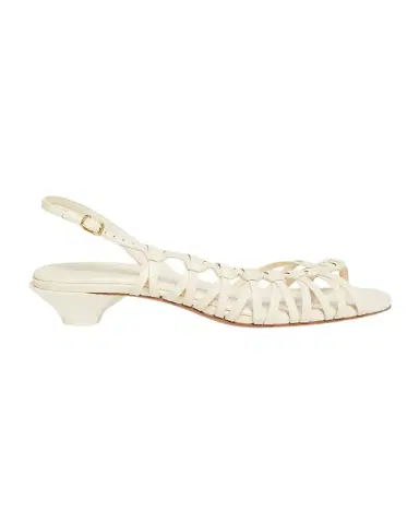 Chloe Estra Asymmetric Knotted Leather Sandals | Thumbnail 1 Chloe Estra Asymmetric Knotted Leather Sandals | Thumbnail 1