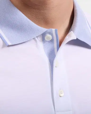 Bugatchi Men's Pima Cotton Short-Sleeve Polo Shirt | Thumbnail 6 Bugatchi Men's Pima Cotton Short-Sleeve Polo Shirt | Thumbnail 6