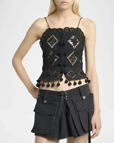 Isabel Marant Nelssy Broderie Anglaise Sleeveless Top | Thumbnail 7 Isabel Marant Nelssy Broderie Anglaise Sleeveless Top | Thumbnail 7